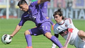 David Pizarro marcó en reacción de Fiorentina que igualó con AC Milan