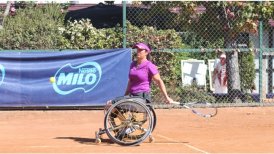 Francisca Mardones jugará final del Chilean Open de tenis en silla de ruedas