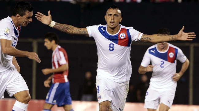 Chile batió a Paraguay y dio un gran paso para llegar al Mundial