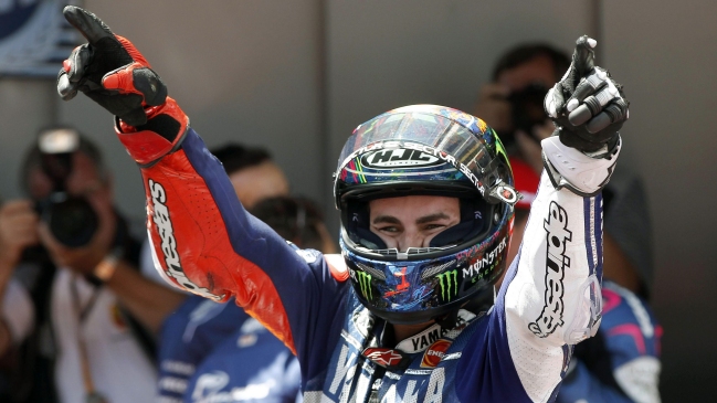 Jorge Lorenzo triunfó en el Moto GP de Cataluña y se acercó a Dani Pedrosa