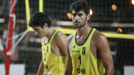 Los Grimalt fueron segundos en sudamericano de vóleibol playa de Brasil
