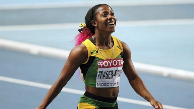Shelly-Ann Fraser se impuso en la final de los 200 metros del Mundial de Atletismo