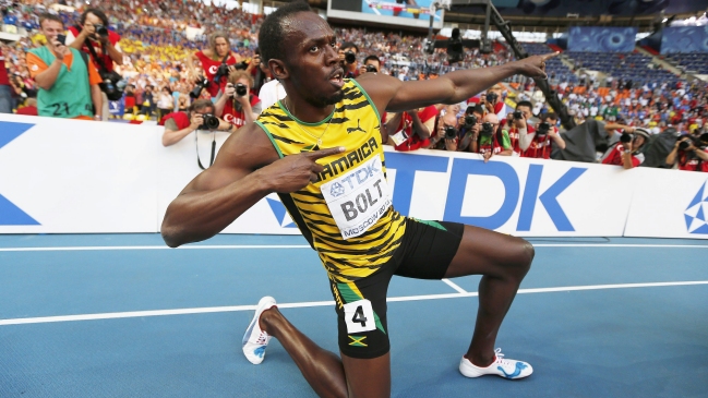Usain Bolt brilló en los 200 metros y se quedó con el oro en Moscú