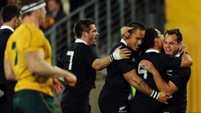 Los All Blacks vencieron nuevamente a Australia en el Rugby Championships