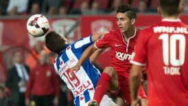 Felipe Gutiérrez participó en agónica igualdad de Twente ante Heerenveen
