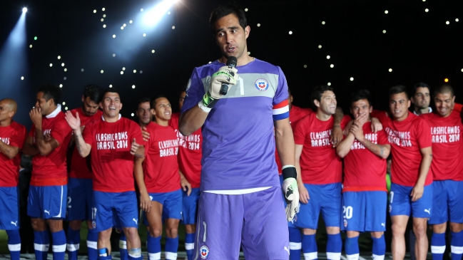 Claudio Bravo: "Meter a Chile en un segundo Mundial es muy importante"