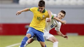 Brasil y Uruguay celebraron goleadas en sus respectivos estrenos en el Mundial sub 17