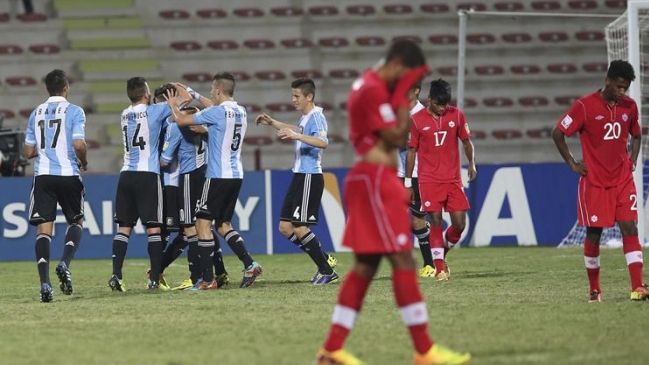 Argentina avanzó como ganador de su grupo a octavos de final del Mundial sub 17