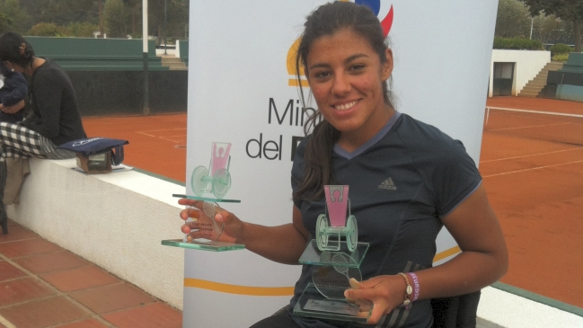 Chilena Macarena Cabrillana ganó torneo ITF de Quito‏