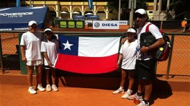 Chile sumó doble tropiezo en el Sudamericano sub 12 de tenis