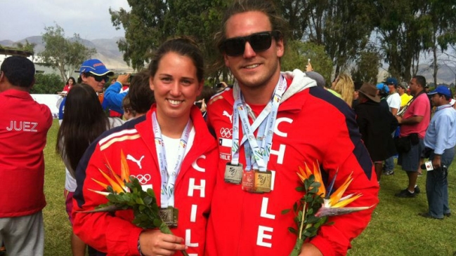 Emile y Pascale Ritter sumaron medallas de plata en los Juegos Bolivarianos