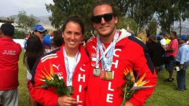 Emile y Pascale Ritter sumaron medallas de plata en los Juegos Bolivarianos