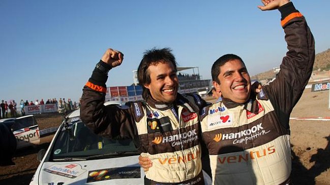 Jorge Martínez resultó campeón en el Motorshow del Rally Mobil