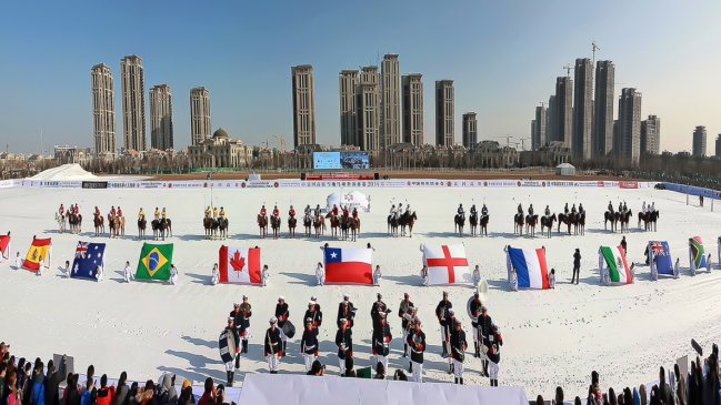 Chile jugará una de las semifinales del Mundial de Polo en nieve