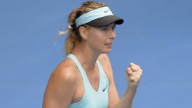 Maria Sharapova clasificó a octavos de final en Australia