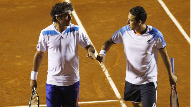 La dupla chilena de Lama y Sáez tuvo debut y despedida en el ATP de Viña