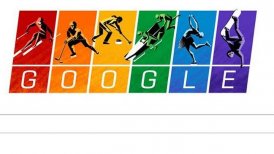 Google enarboló bandera gay en un "doodle" dedicado a Juegos de Sochi