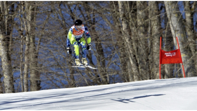 Henrik Von Appen terminó 41° en el descenso de Sochi 2014