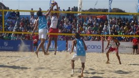 Los Grimalt no pudieron ante Argentina en el voleibol playa