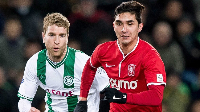 Felipe Gutiérrez participó en igualdad de FC Twente ante Groningen por la liga holandesa