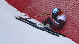 Esquiadora española de origen chileno no concluyó prueba en Sochi 2014