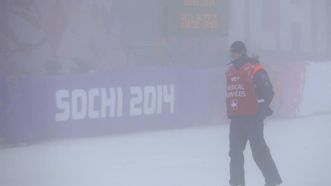 Niebla obligó a la suspensión de varias competencias en los Juegos de Invierno en Sochi