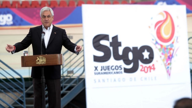 Presidente Piñera inauguró Velódromo de Peñalolén para Santiago 2014