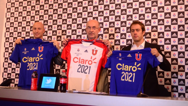 U. de Chile renovó millonario contrato con Adidas hasta el 2021