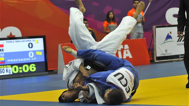 Juan Pérez sumó bronce en el judo de los Sudamericanos