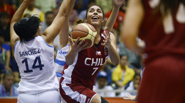 El esfuerzo de Chile fue insuficiente en el baloncesto femenino