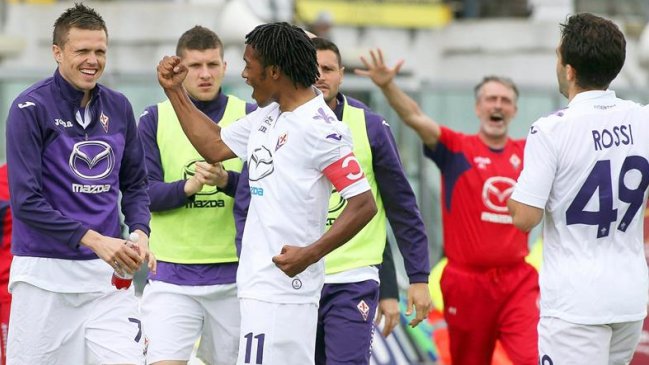 Fiorentina aseguró un puesto en la Europa League tras vencer a Livorno