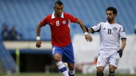 Egipto presentó nómina de 25 jugadores para enfrentar a Chile