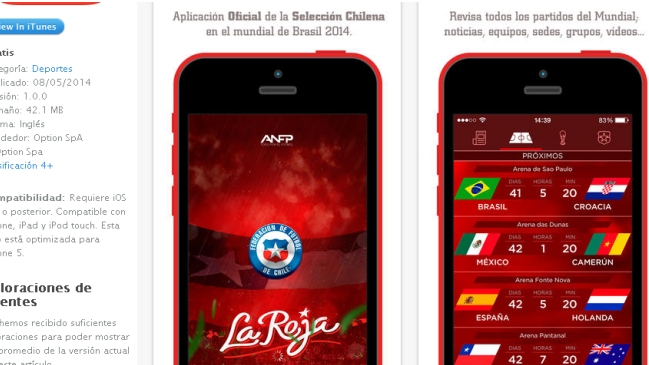 ANFP lanza aplicación para seguir a la selección en el Mundial