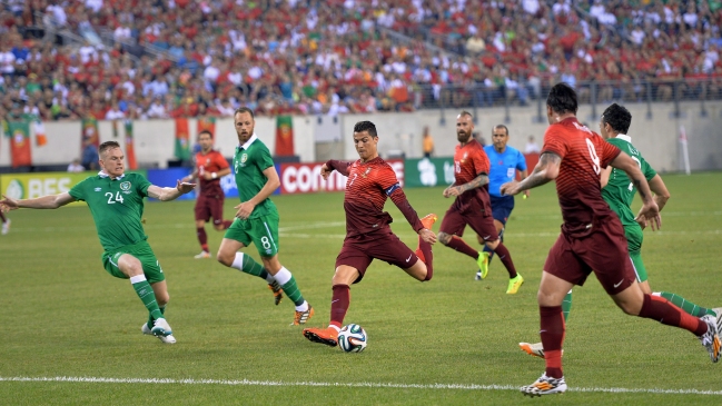 Portugal humilló a Irlanda en su último apronte de cara a Brasil 2014