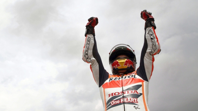 Marc Márquez obtuvo su séptima victoria consecutiva en el Moto GP