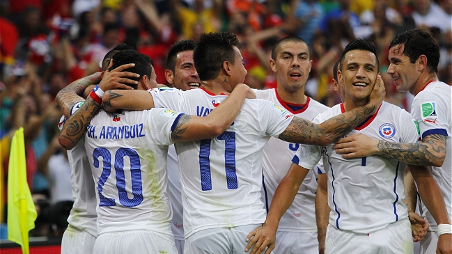 ¡Chao campeones! Chile venció a España y avanzó a octavos de final en Brasil 2014