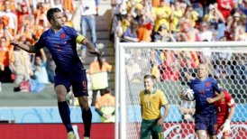 Holanda superó a Australia y quedó a un paso de los octavos de final de Brasil 2014
