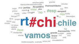 Chile se tomó las redes sociales durante partido contra España