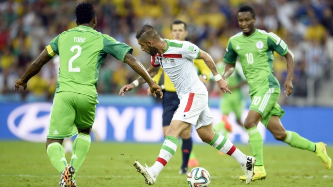 Irán y Nigeria pueden resolver su clasificación por medio de un sorteo