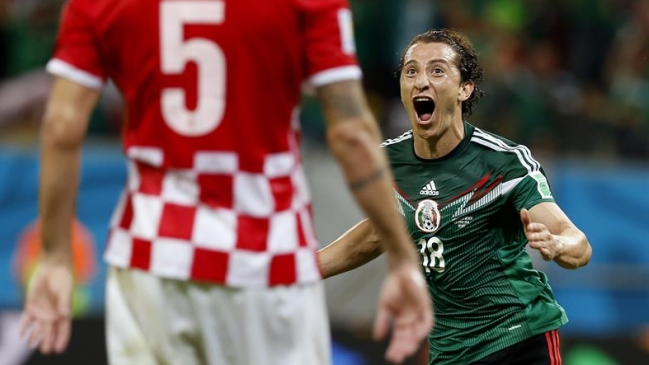 México batió a Croacia y será rival de Holanda en octavos de final