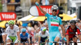 Vincenzo Nibali se adjudicó la segunda etapa del Tour de Francia