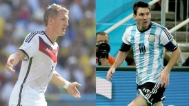 Alemania y Argentina animarán la gran final del Mundial de Brasil 2014