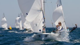 Velero chileno "Santander" bajó al sexto lugar en el Mundial de Portugal