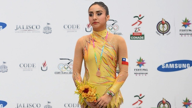 Valeska González se colgó dos medallas de bronce en Festival Deportivo Panamericano 2014