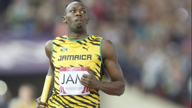 Usain Bolt reapareció tras ocho meses en una posta 4x100