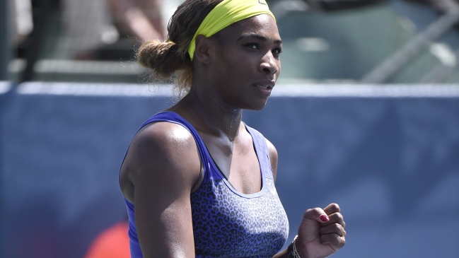 Serena Williams impuso su favoritismo en la final de Stanford