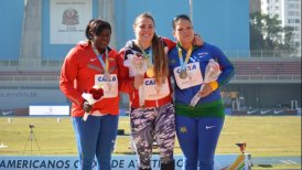 Natalia Ducó se alzó con el oro en el lanzamiento de la bala en el Iberoamericano