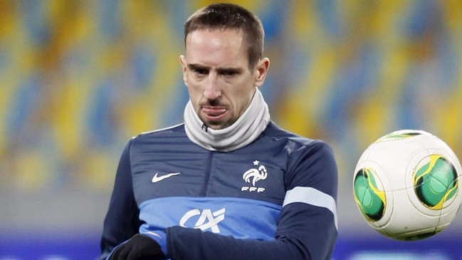 Franck Ribery anunció su retiro de la selección francesa