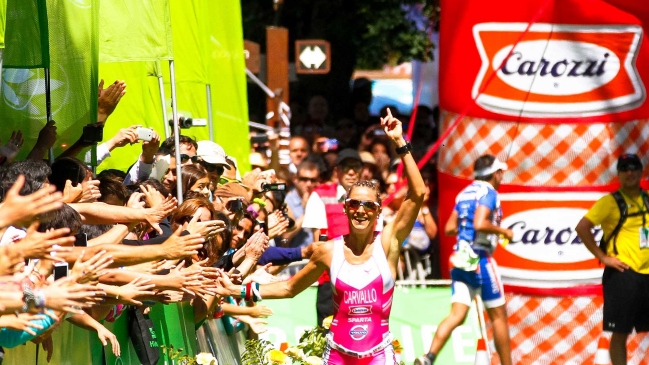 Valentina Carvallo consiguió el bronce en el Ironman 70.3 de Timbermam