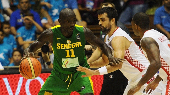 Senegal sorprendió a Croacia en el Mundial de Baloncesto